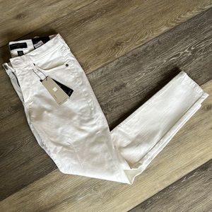 NWT Banana Republic Skinny White Jeans